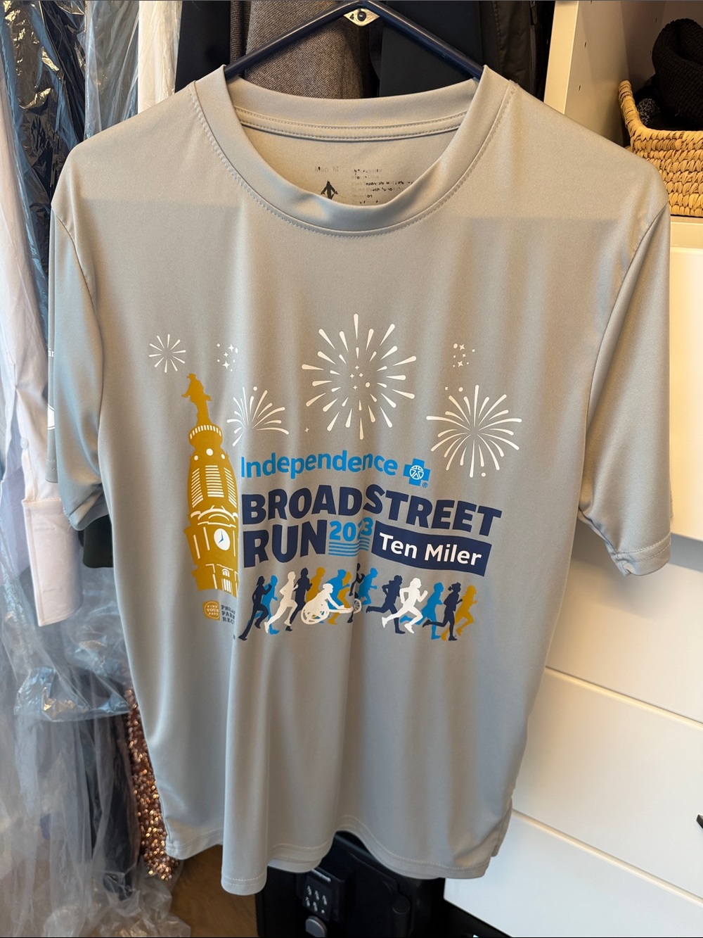 Philadelphia Broad Street Run 2023 Shirt Size M